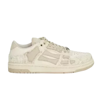 Кроссовки Amiri Wmns Boucle Skel Top Low Alabaster, кремовый