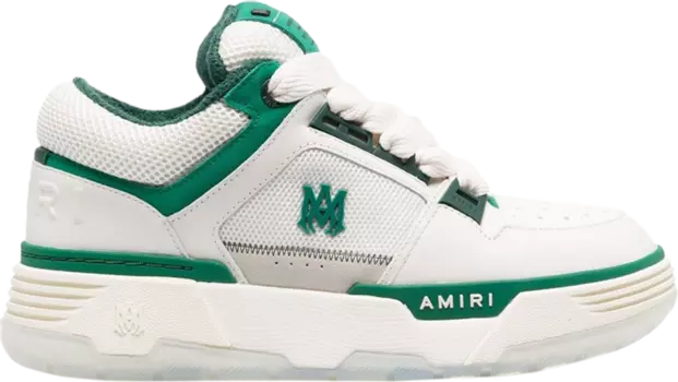 Кроссовки Amiri Wmns MA-1 'White Green', белый