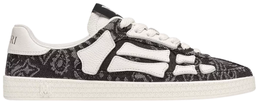 Кроссовки Amiri Wmns Pacific 'Bones - Black Bandana Denim', черный