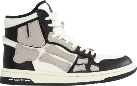 Кроссовки Amiri Wmns Skel Top High 'Black Alabaster', черный