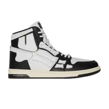 Кроссовки Amiri Wmns Skel Top High Black White, черный