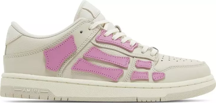 Кроссовки Amiri Wmns Skel Top Low 'Beige Pink', кремовый