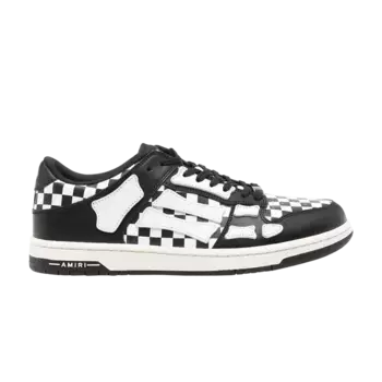 Кроссовки Amiri Wmns Skel Top Low, цвет Checkered - Black White