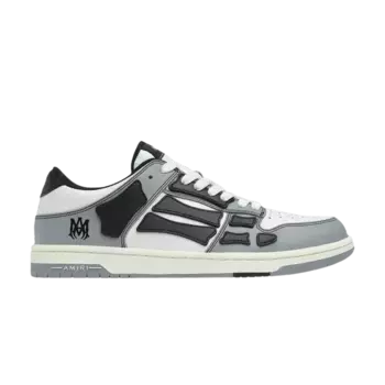 Кроссовки Amiri Wmns Skel Top Low Varsity - Grey Black, серый