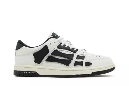 Кроссовки Amiri Wmns Skel Top Low White Black, белый