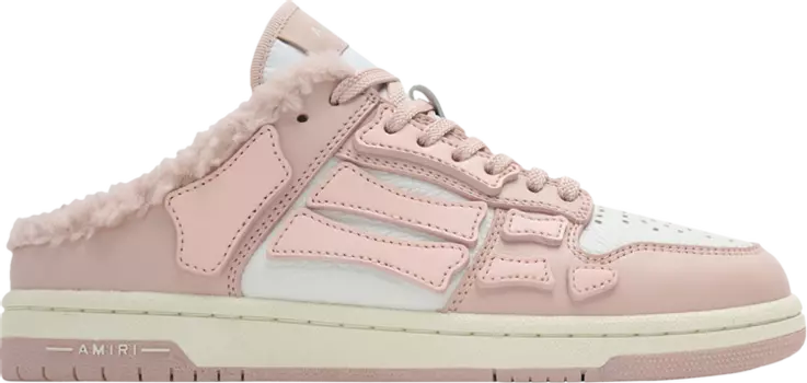 Кроссовки Amiri Wmns Skel Top Mule Shearling 'Pink', розовый