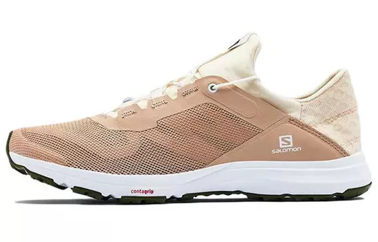 Кроссовки Amphib Bold 2.0 Lifestyle женские с низким верхом бежевого цвета Salomon