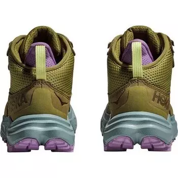 Кроссовки Anacapa 2 Mid GTX женские HOKA, цвет Green Moss/Agave