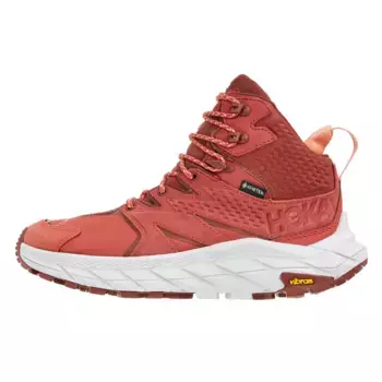 Кроссовки Anacapa GTX Hiking унисекс с высоким берцем бордового цвета Hoka One One
