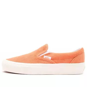 Кроссовки anaheim factory classic slip-on 98 dx skate shoes orange Vans, оранжевый