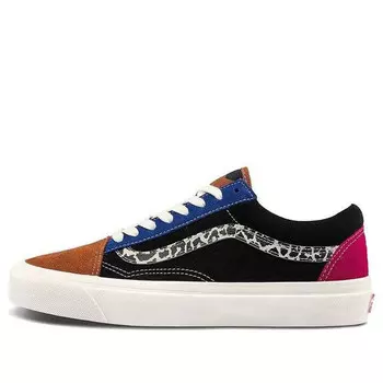 Кроссовки anaheim factory old skool 36 dx low-top sneakers black/brown Vans, черный