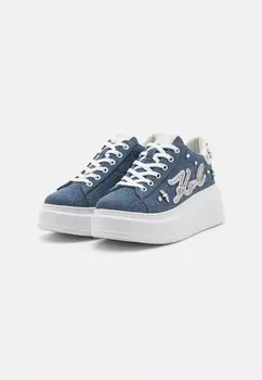 Кроссовки ANAKAPRI FLORASTONE PATCH KARL LAGERFELD, синий деним
