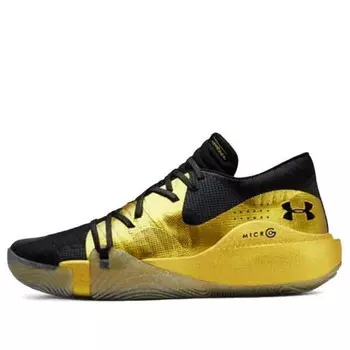 Кроссовки anatomix spawn low 'metallic gold' Under Armour, черный