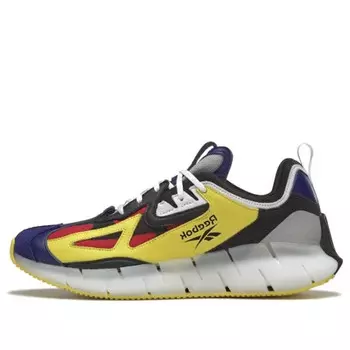 Кроссовки angus chiang x zig kinetica concept_type 2 'yellow black white' Reebok, желтый