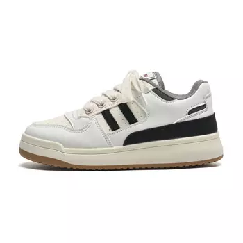 Кроссовки Anime story Skateboarding Shoes Unisex Low-top, бежевый/синий