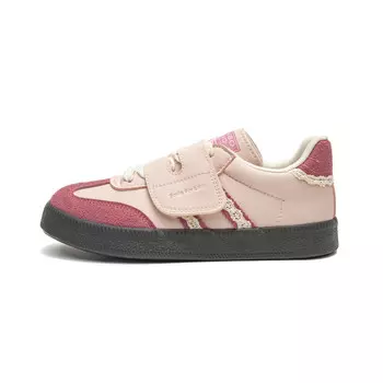 Кроссовки Anime story Skateboarding Shoes Women's Low-top, бежевый/черный