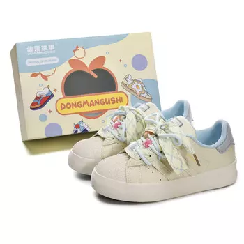 Кроссовки Anime story Skateboarding Shoes Women's Low-top, цвет Taro Purple