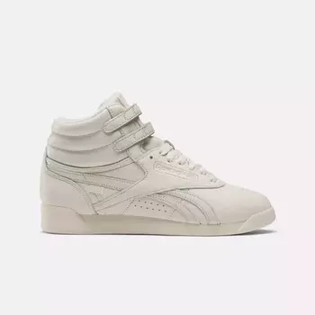 Кроссовки ANINE BING Freestyle Hi Reebok, кость/белый