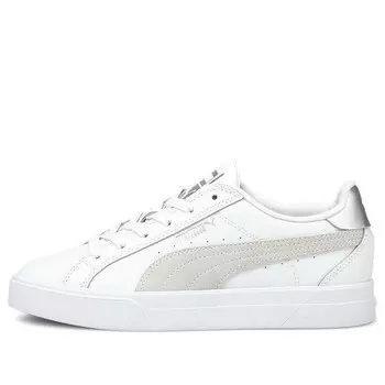 Кроссовки announcer board shoes white Puma, белый