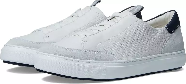 Кроссовки Anson Stretch Lace To Toe Johnston & Murphy Collection, белый