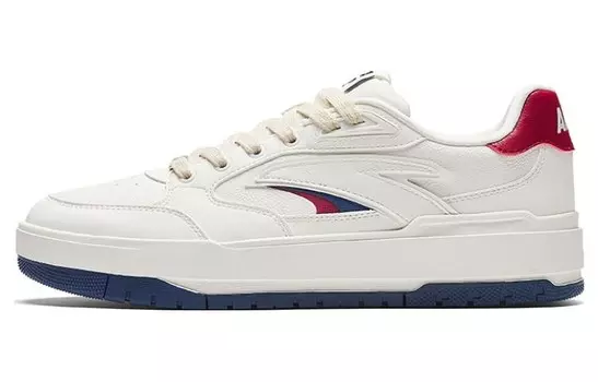 Кроссовки ANTA 982 Skateboarding Shoes Men Low-top White, слоновая кость