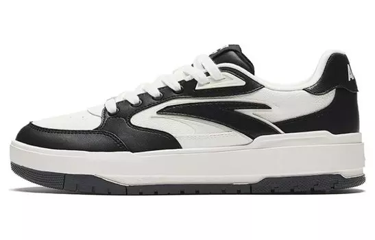 Кроссовки ANTA 982 Skateboarding Shoes Men Low-top White, белый/черный