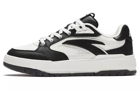 Кроссовки ANTA 982 Skateboarding Shoes Women's Low-top Black/White, черный/белый