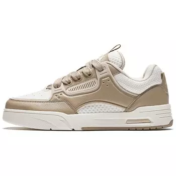 Кроссовки ANTA AOJIE Skateboarding Shoes Men Low-top Light Khaki, хаки