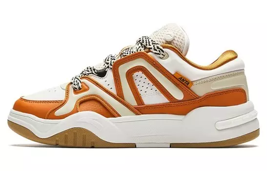 Кроссовки ANTA AOJIE Skateboarding Shoes Men Low-top Orange, цвет Orange