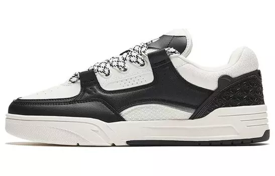 Кроссовки ANTA AOJIE Skateboarding Shoes Men Low-top White/Black, белый/черный