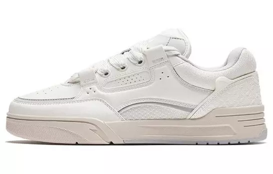 Кроссовки ANTA AOJIE Skateboarding Shoes Men Low-top White/Gray, белый/серый
