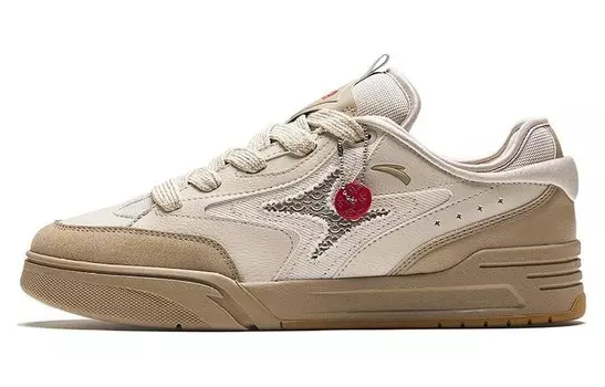 Кроссовки ANTA AOJIE Skateboarding Shoes Men Low-top, коричневый