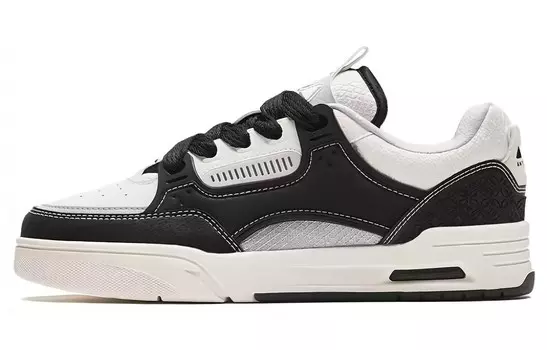 Кроссовки ANTA AOJIE Skateboarding Shoes Women's Low-top Base Black/ivory, слоновая кость