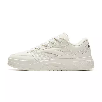 Кроссовки ANTA Arrogant Travel Skateboarding Shoes Men Low-top Ivory White/silver, слоновая кость