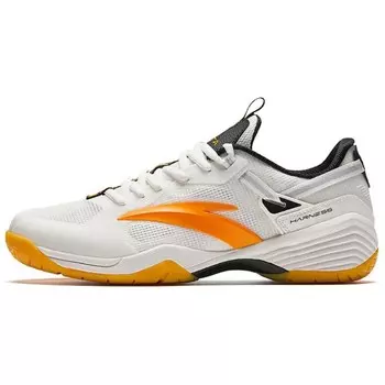 Кроссовки ANTA Badminton Shoes Men Low-top, белый/черный