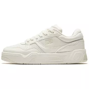 Кроссовки ANTA C37+ Skateboarding Shoes Women's Low-top White, белый