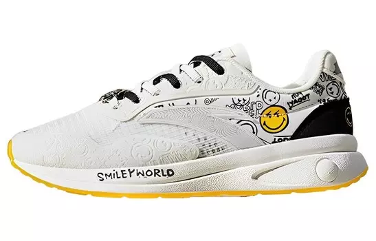 Кроссовки ANTA Casual Shoes Men Low-Top White Black/Yellow