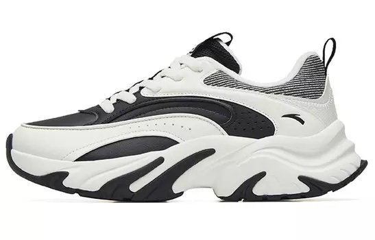 Кроссовки ANTA Casual Shoes Women's Low-Top Black Ivory White