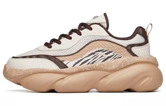 Кроссовки ANTA Casual Shoes Women's Low-Top Mud Sand Gray/Mocha/Dusty Gray