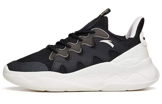 Кроссовки ANTA Casual Shoes Women's Low-Top Black Ivory White