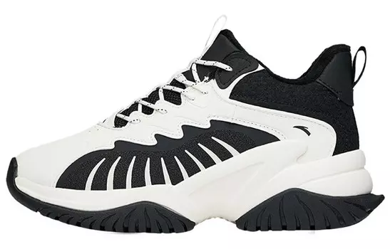 Кроссовки ANTA Casual Shoes Women's Low-Top Black Ivory White