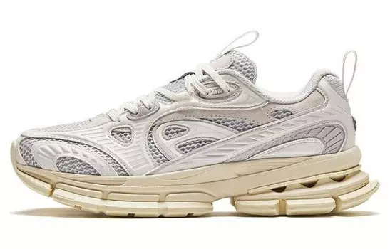 Кроссовки ANTA Champion Series Chunky Sneakers Women's Low-top, белый/серый