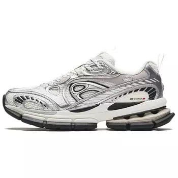 Кроссовки ANTA Champion Series Lifestyle Shoes Women's Low-top Silver/White, белый