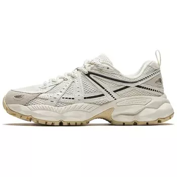 Кроссовки ANTA Champion Series Lifestyle Shoes Women's Low-top Ivory White/base Black, слоновая кость/черный