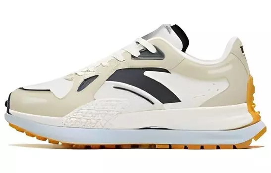 Кроссовки ANTA Champion Series Lifestyle Shoes Women's Low-top Ivory White/oat White/bituminous Gray, серый