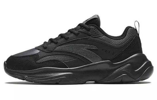 Кроссовки ANTA Chaobai Gz Lifestyle Shoes Men Low-top Black, черный