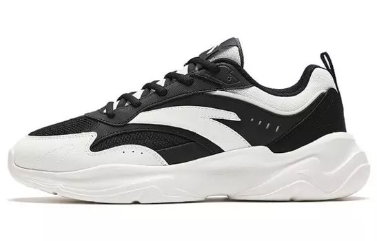 Кроссовки ANTA Chaobai Gz Lifestyle Shoes Men Low-top, черный/белый