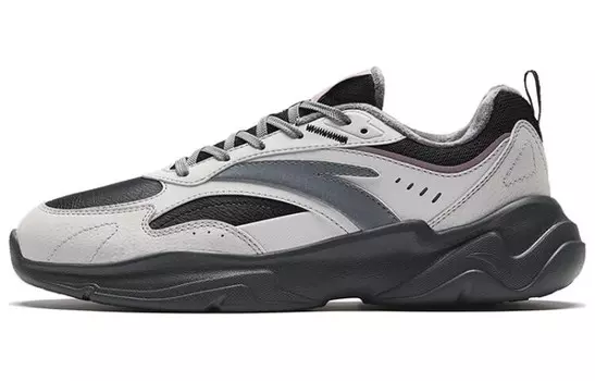 Кроссовки ANTA Chaobai Gz Lifestyle Shoes Women's Low-top, серый