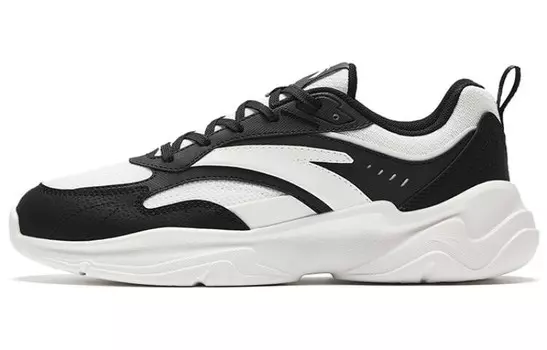 Кроссовки ANTA Chaobai Gz Lifestyle Shoes Women's Low-top, черный/белый