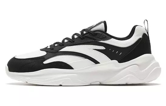 Кроссовки ANTA Chaobai Gz Lifestyle Shoes Women's Low-top, черный/белый